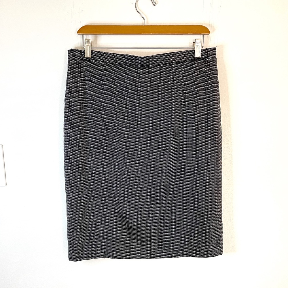 Escada by Margaretha Ley Wool Blend Pencil Skirt